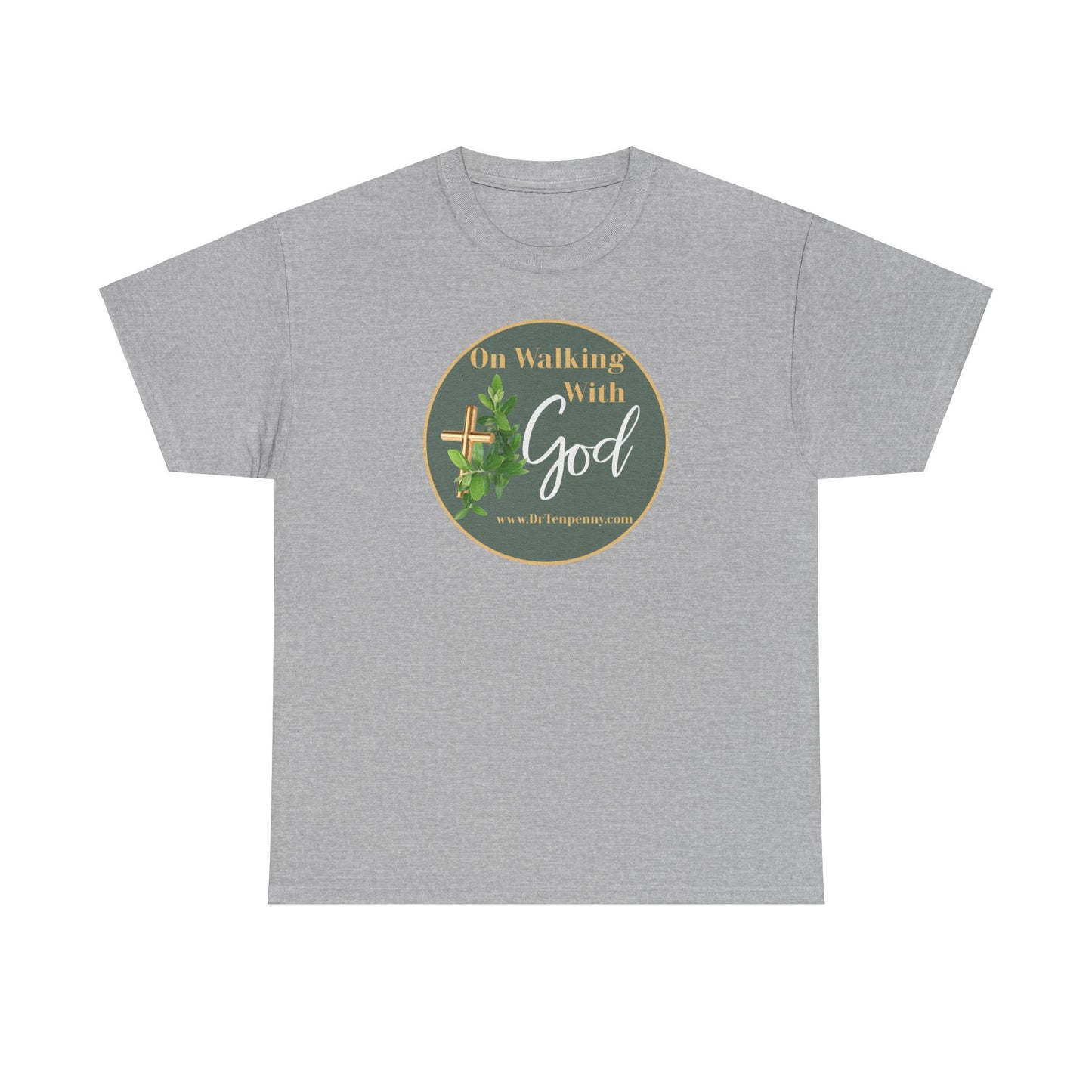 Walking with God Unisex Heavy Cotton Tee