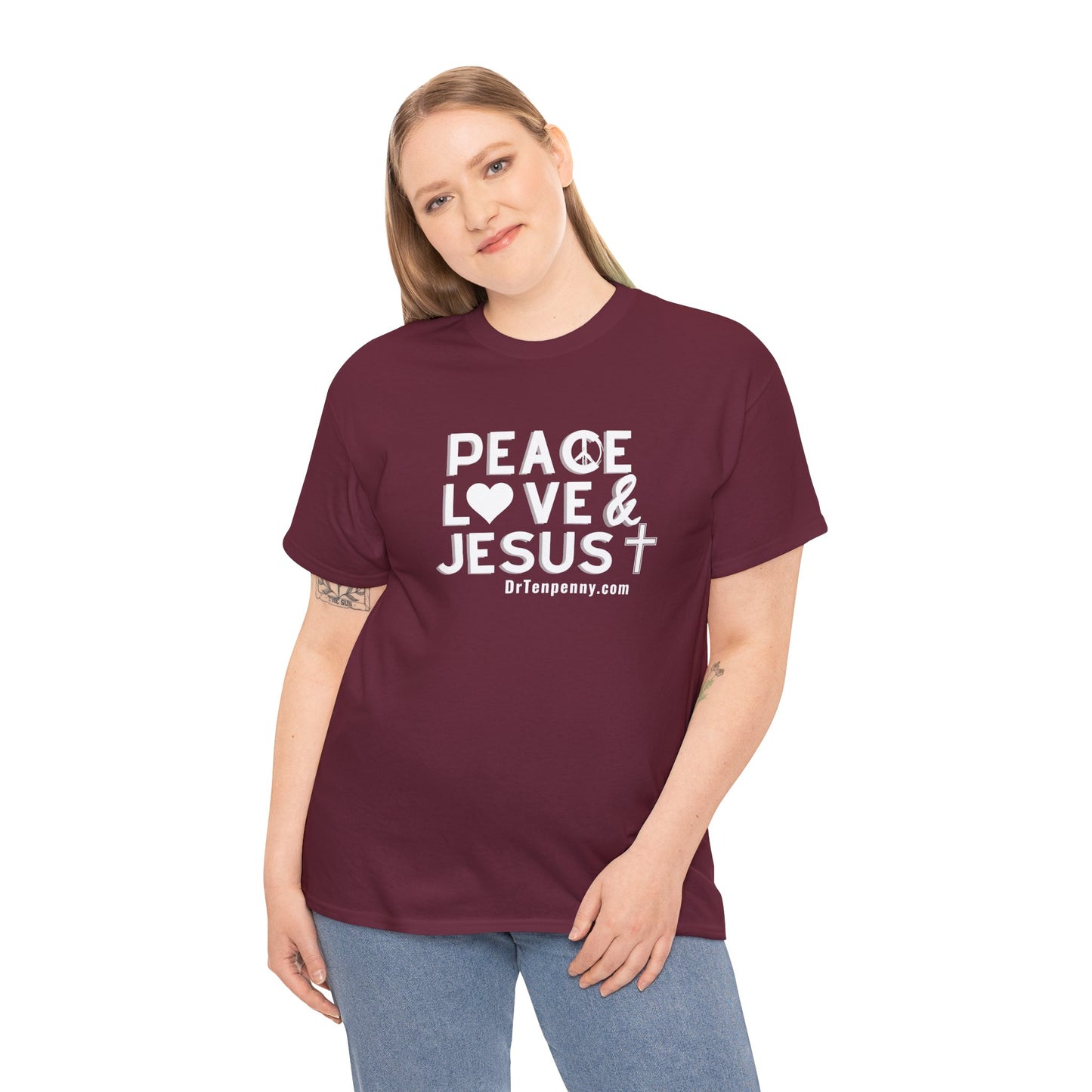 Peace, Love and Jesus T-shirt