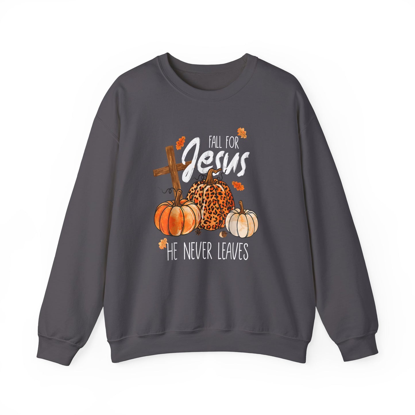 Fall for Jesus EcoSmart® Sweatshirt – Warmth, Faith & Sustainability Combined