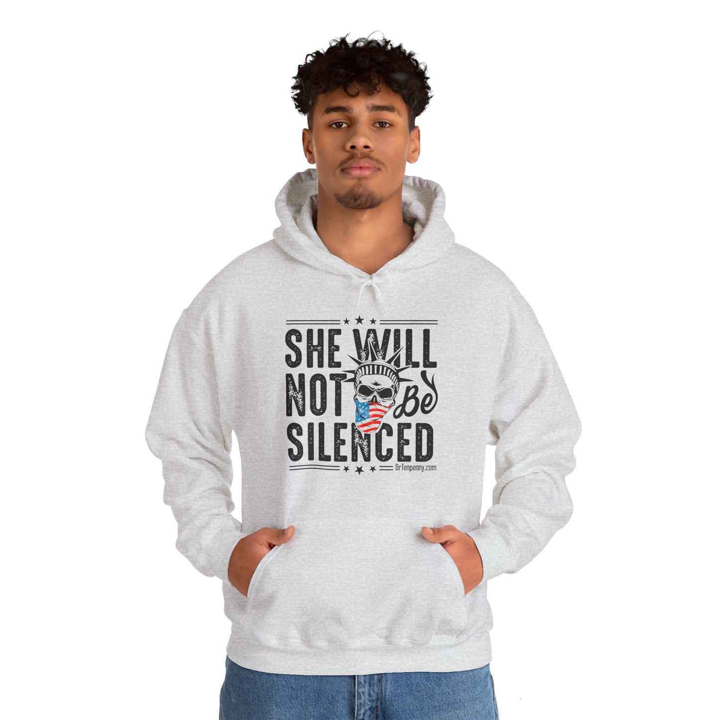 Lady Liberty Hooded Sweatshirt
