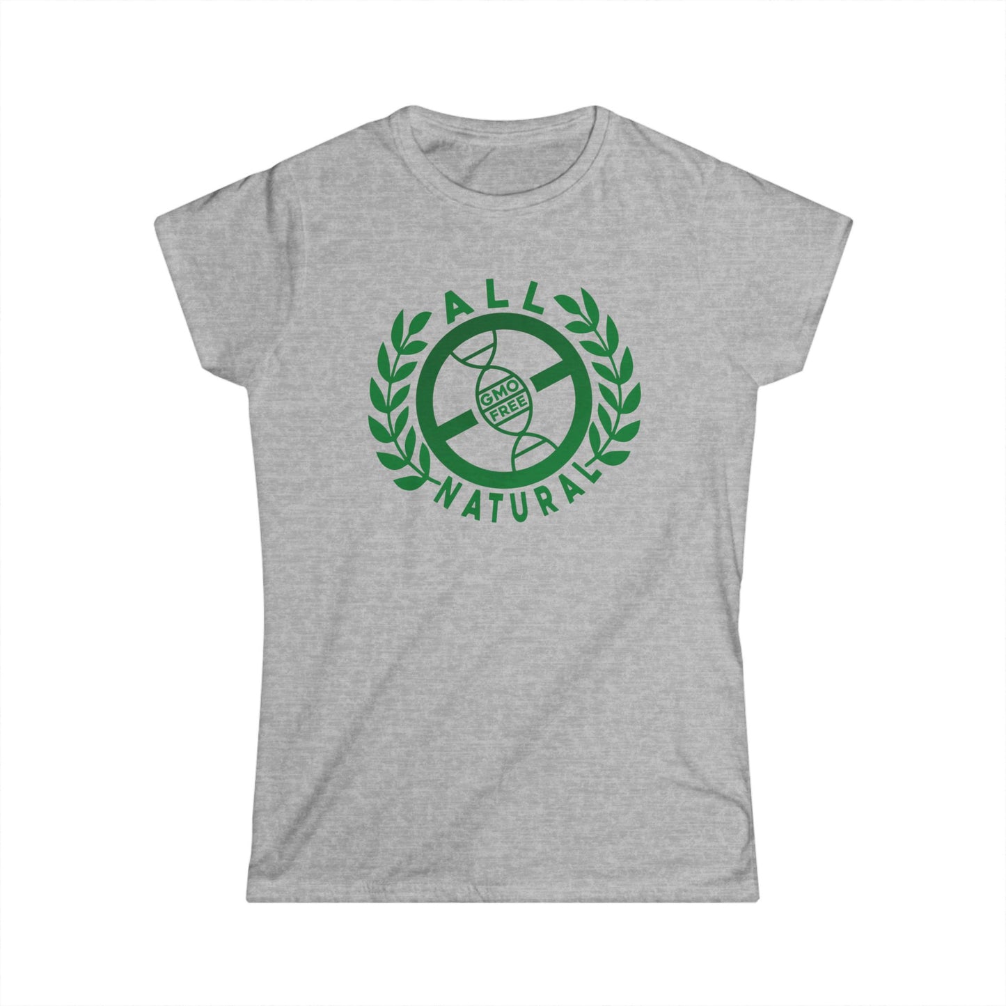 Women's Softstyle Tee- All Natural