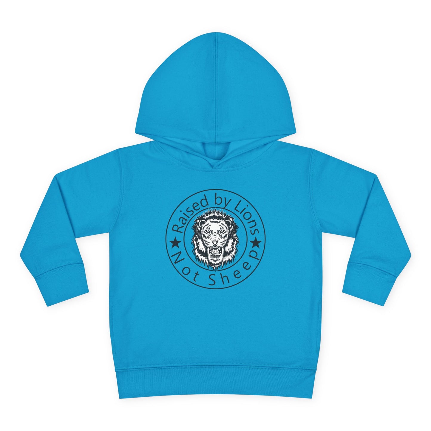 Raised by Lions Toddler Pullover Fleece Hoodie