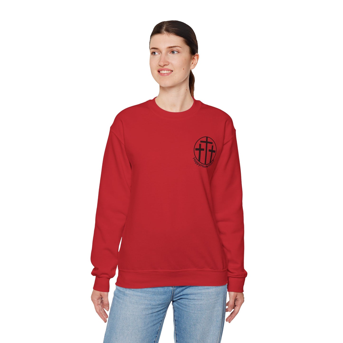 Happy Hour with DrT- Unisex Heavy Blend™ Crewneck Sweatshirt