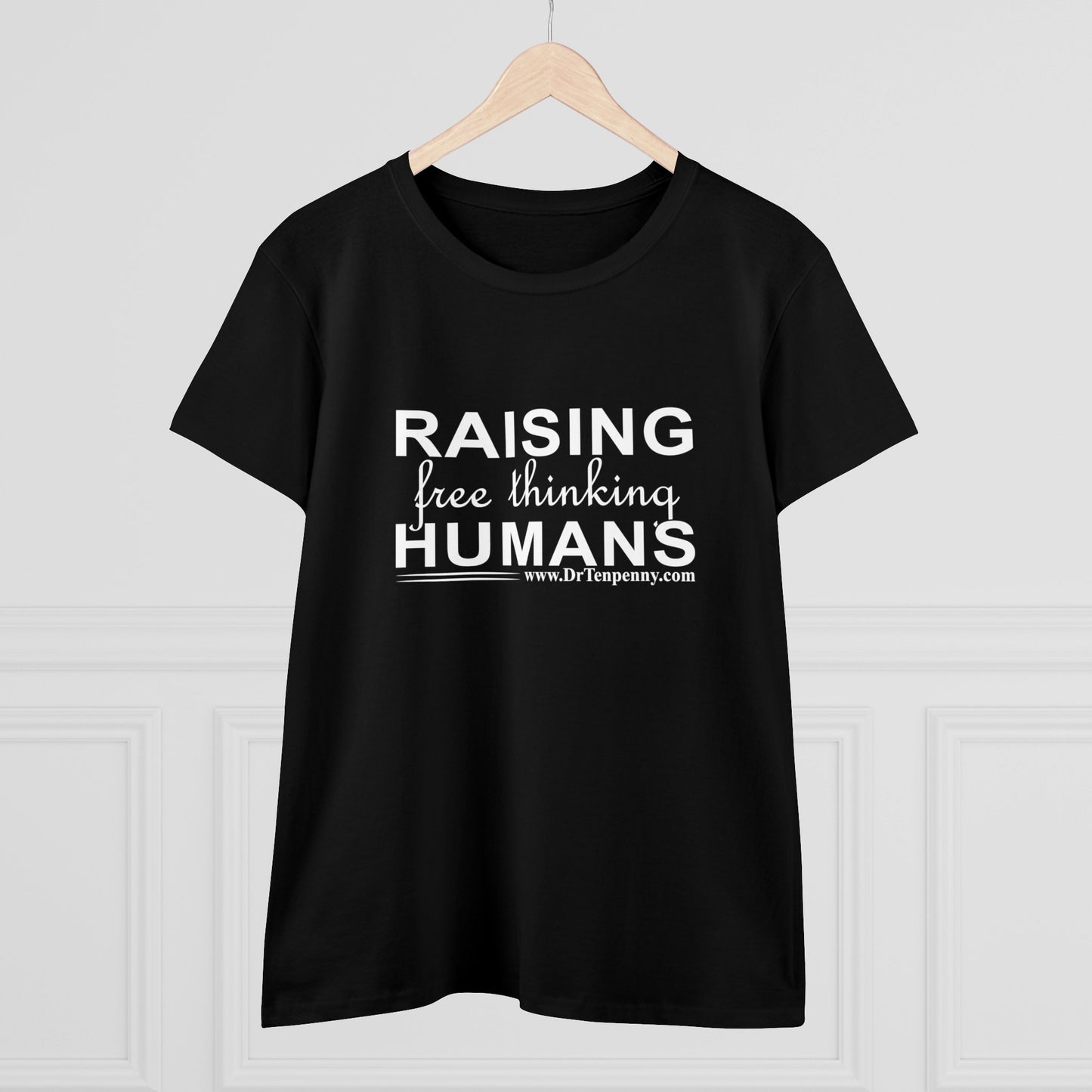 Free Thinking Women's Midweight Cotton Tee