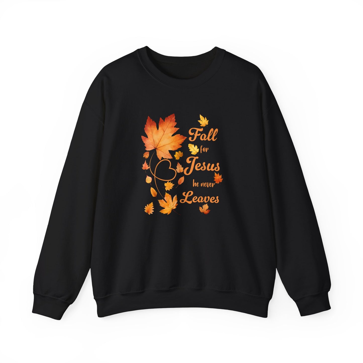 Fall for Jesus Crewneck – Cozy, Faith-Filled Comfort for Every Season