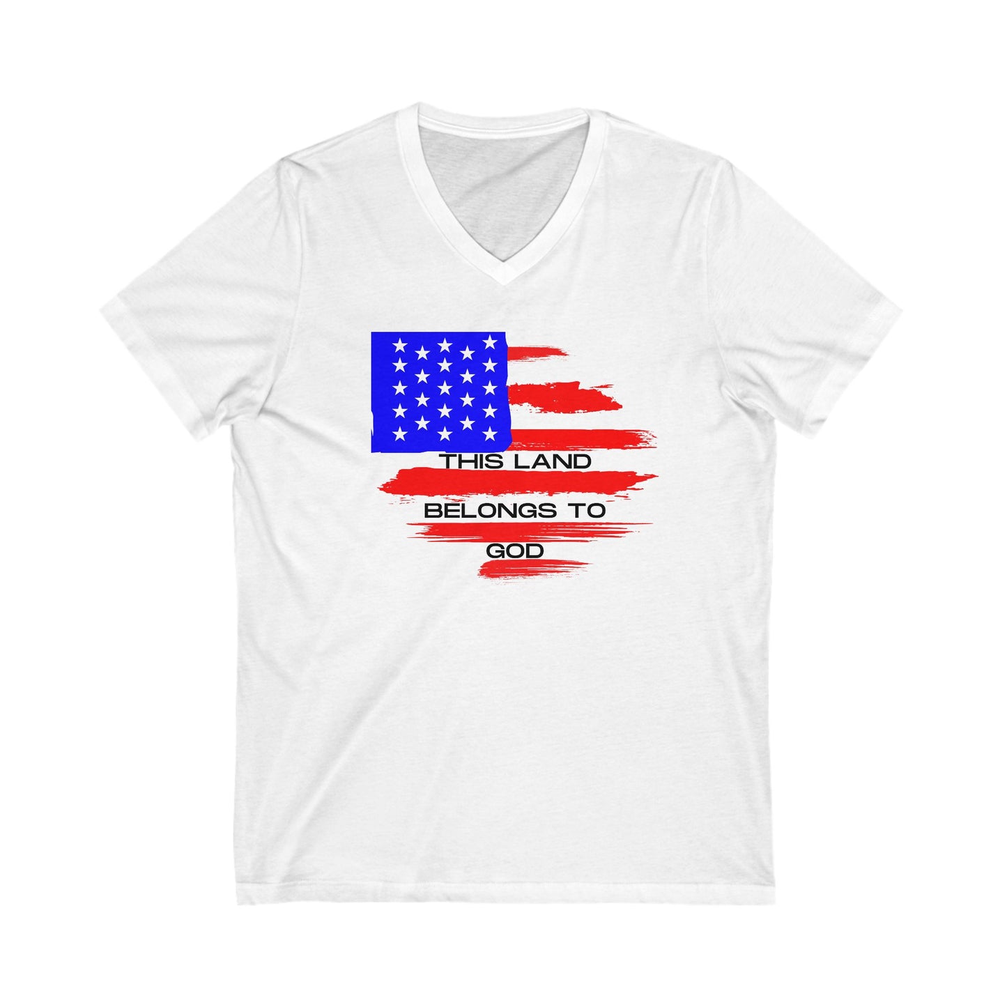 Belongs to God, Ladies' V-Neck T-Shirt