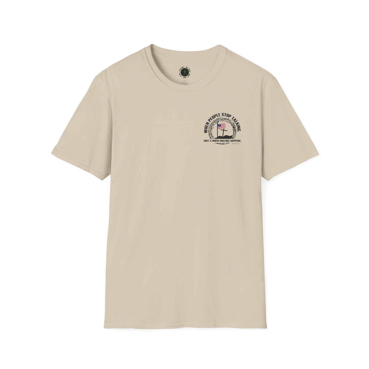 Patriotic Christian T-Shirt – Front & Back Statement Tee on Faith and Freedom