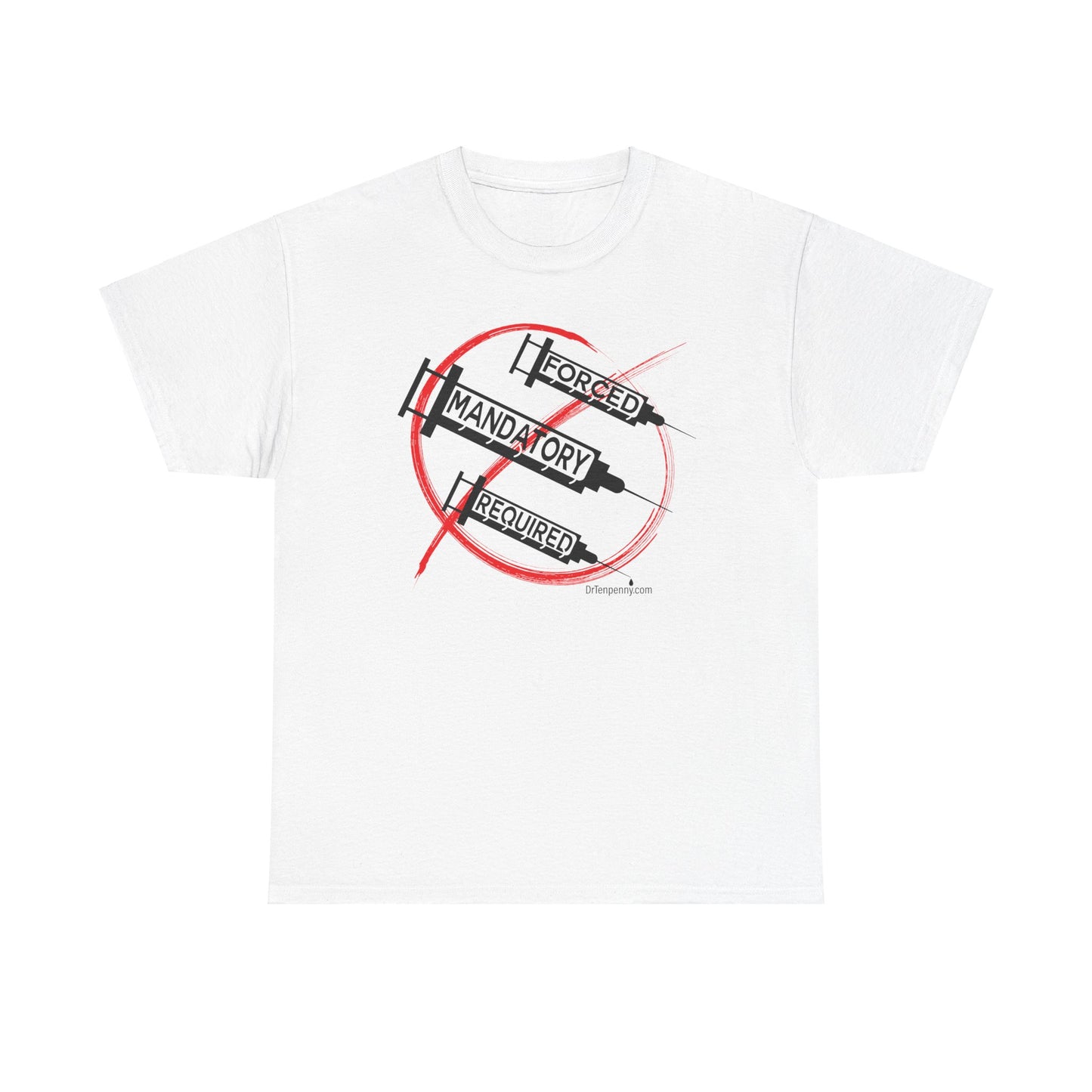 Unisex Heavy Cotton Tee- No Forced