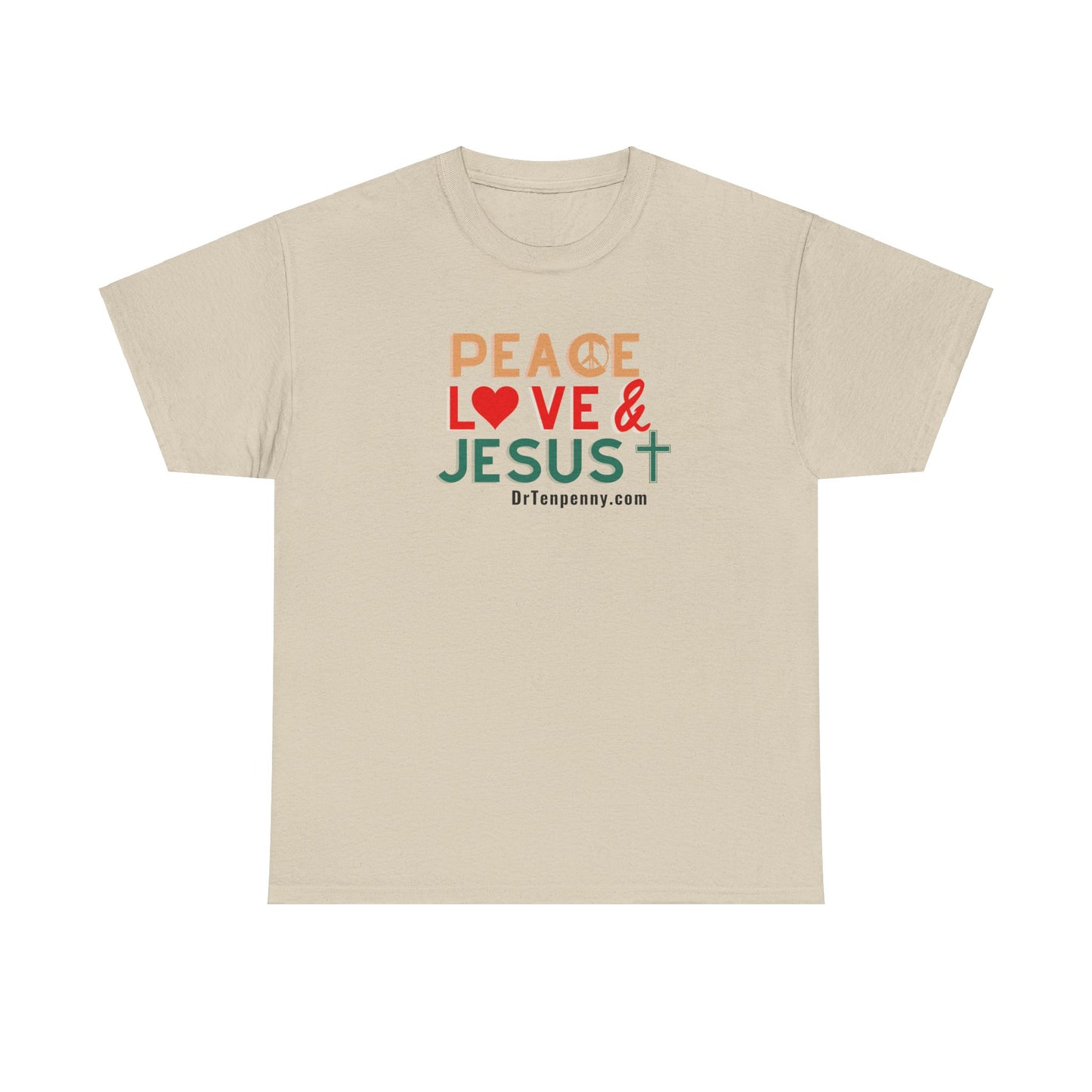 Peace, Love & Jesus T-shirt
