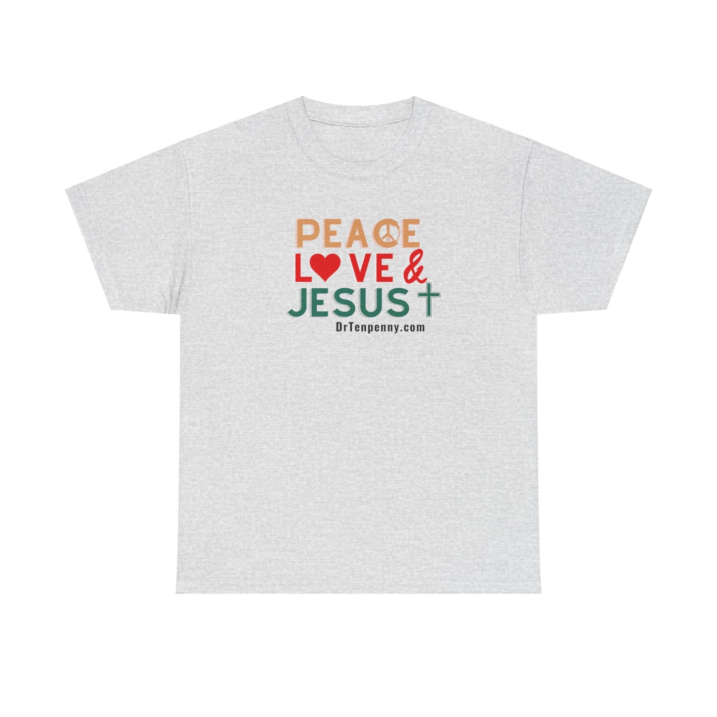 Peace, Love & Jesus T-shirt