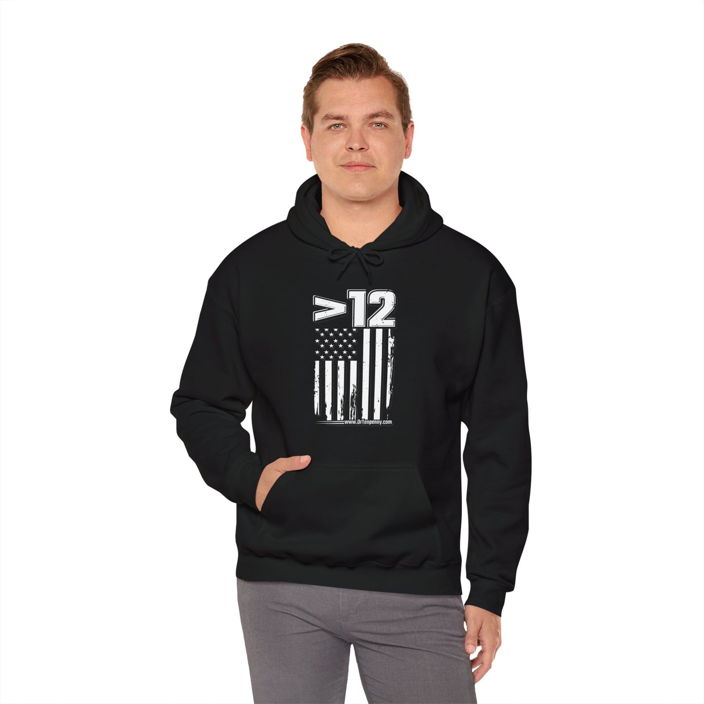>12 Hooded Sweatshirt