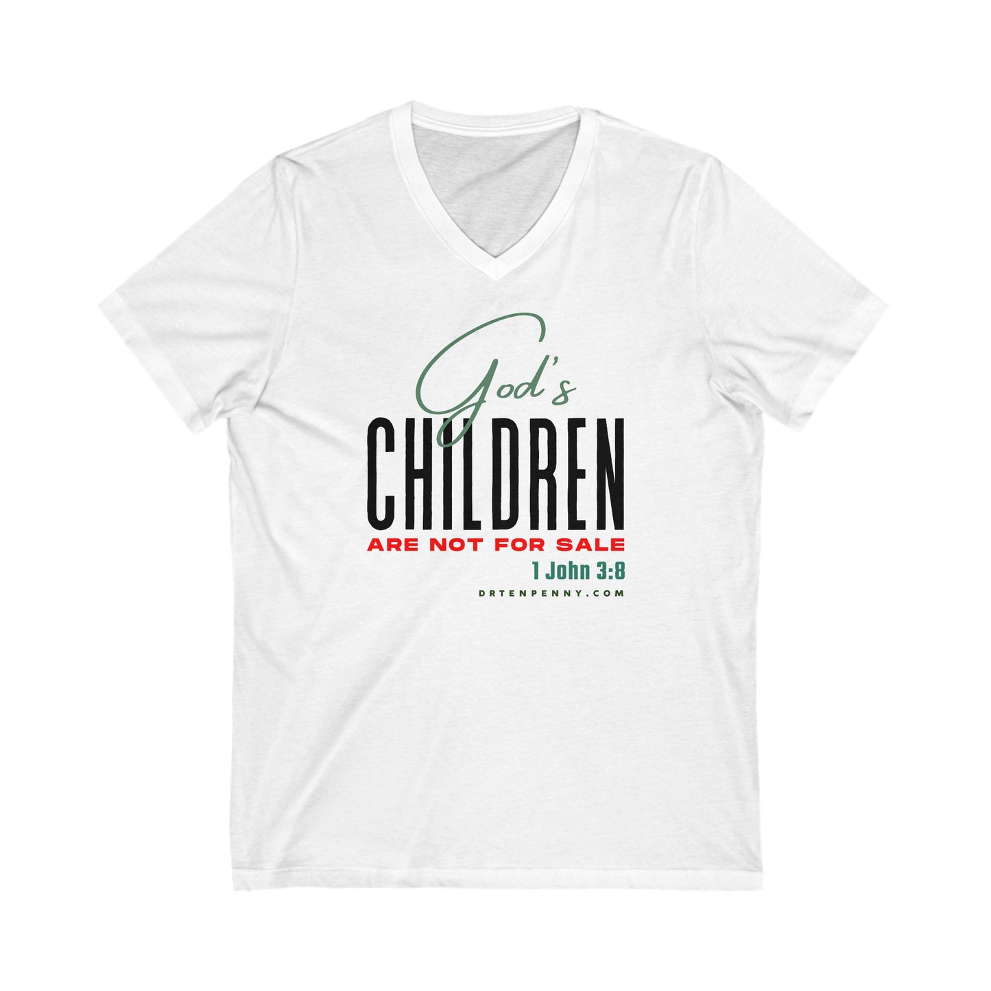 God's Children V-Neck Tee
