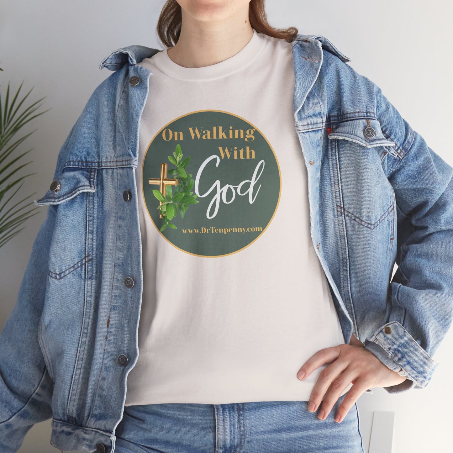 Walking with God Unisex Heavy Cotton Tee