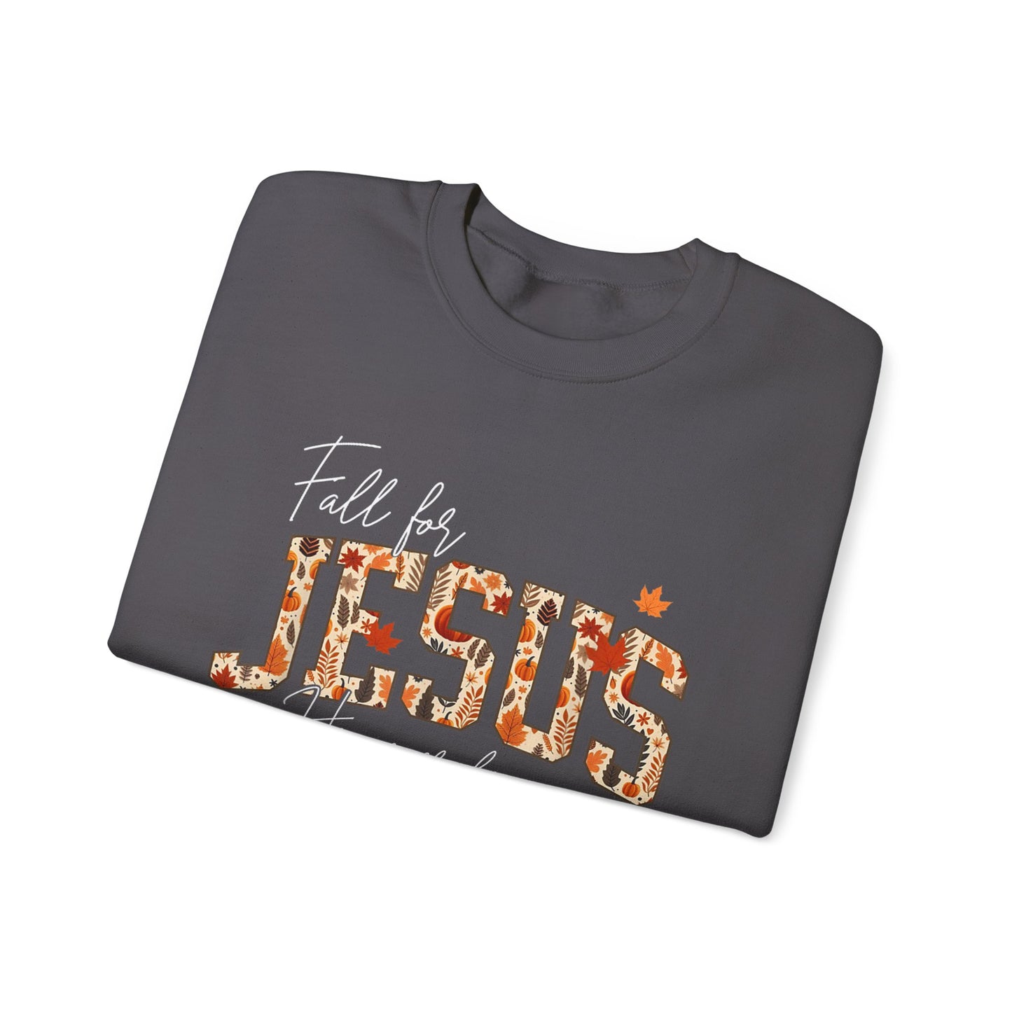 Harvest Faith Crewneck: Fall for Jesus in Cozy Style
