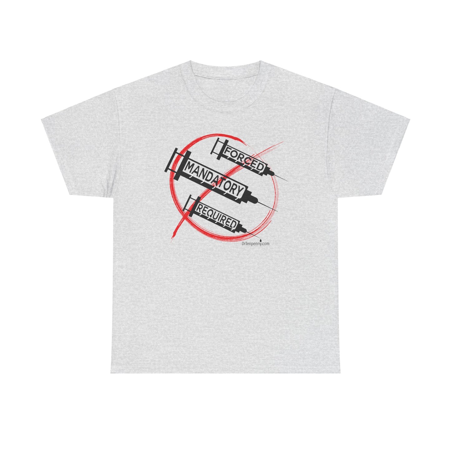 Unisex Heavy Cotton Tee- No Forced