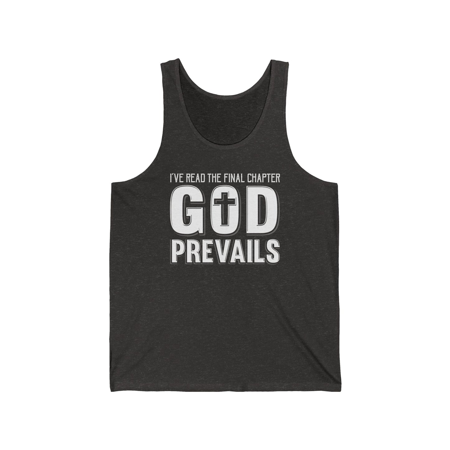 God Prevails Women's Jersey Tank