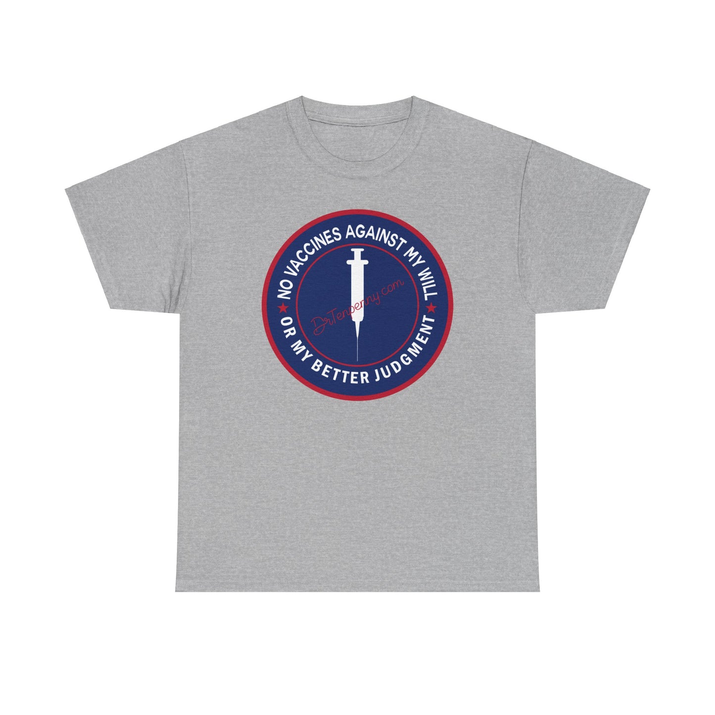 No Against My Will Men's Heavy Cotton Tee