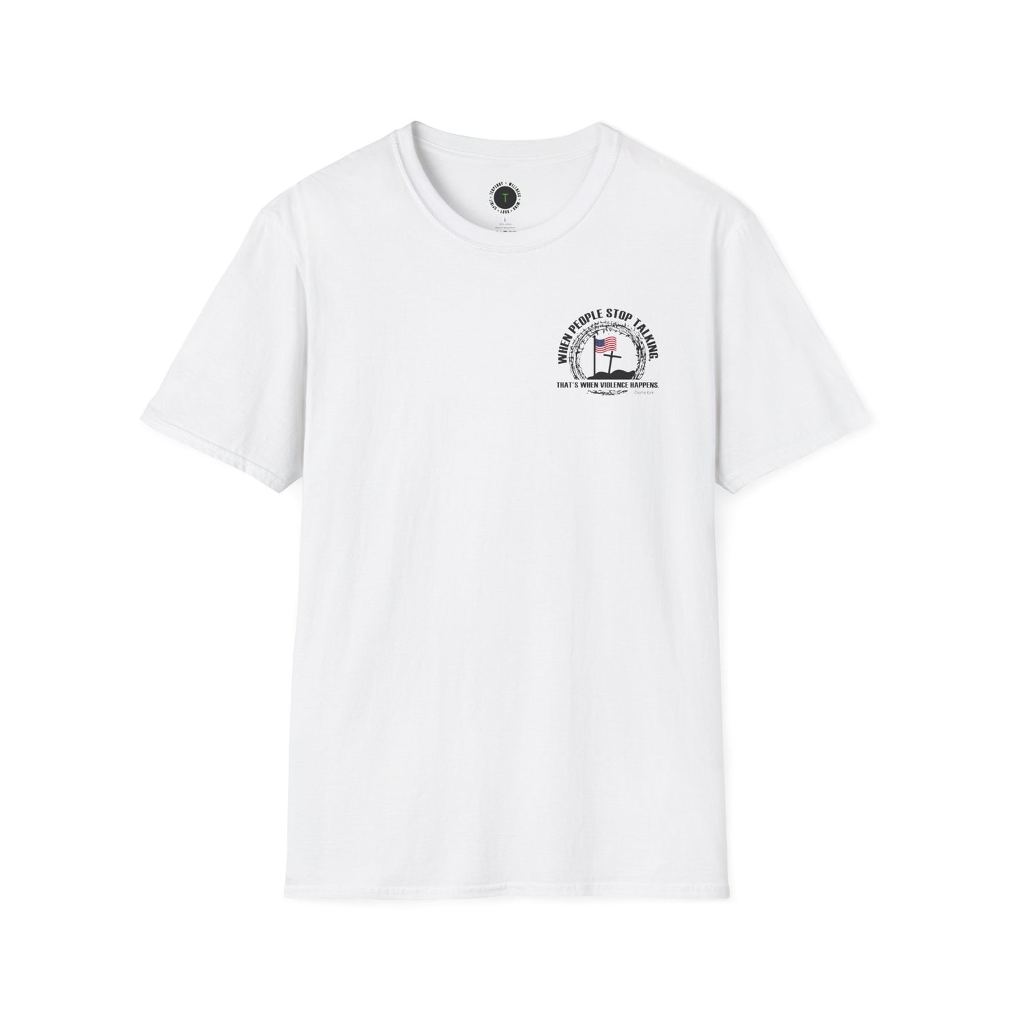 Patriotic Christian T-Shirt – Front & Back Statement Tee on Faith and Freedom