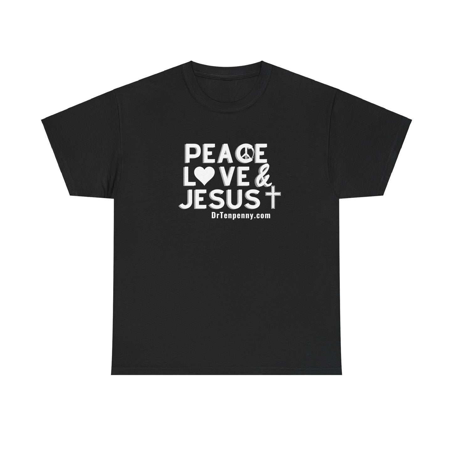 Peace, Love and Jesus T-shirt