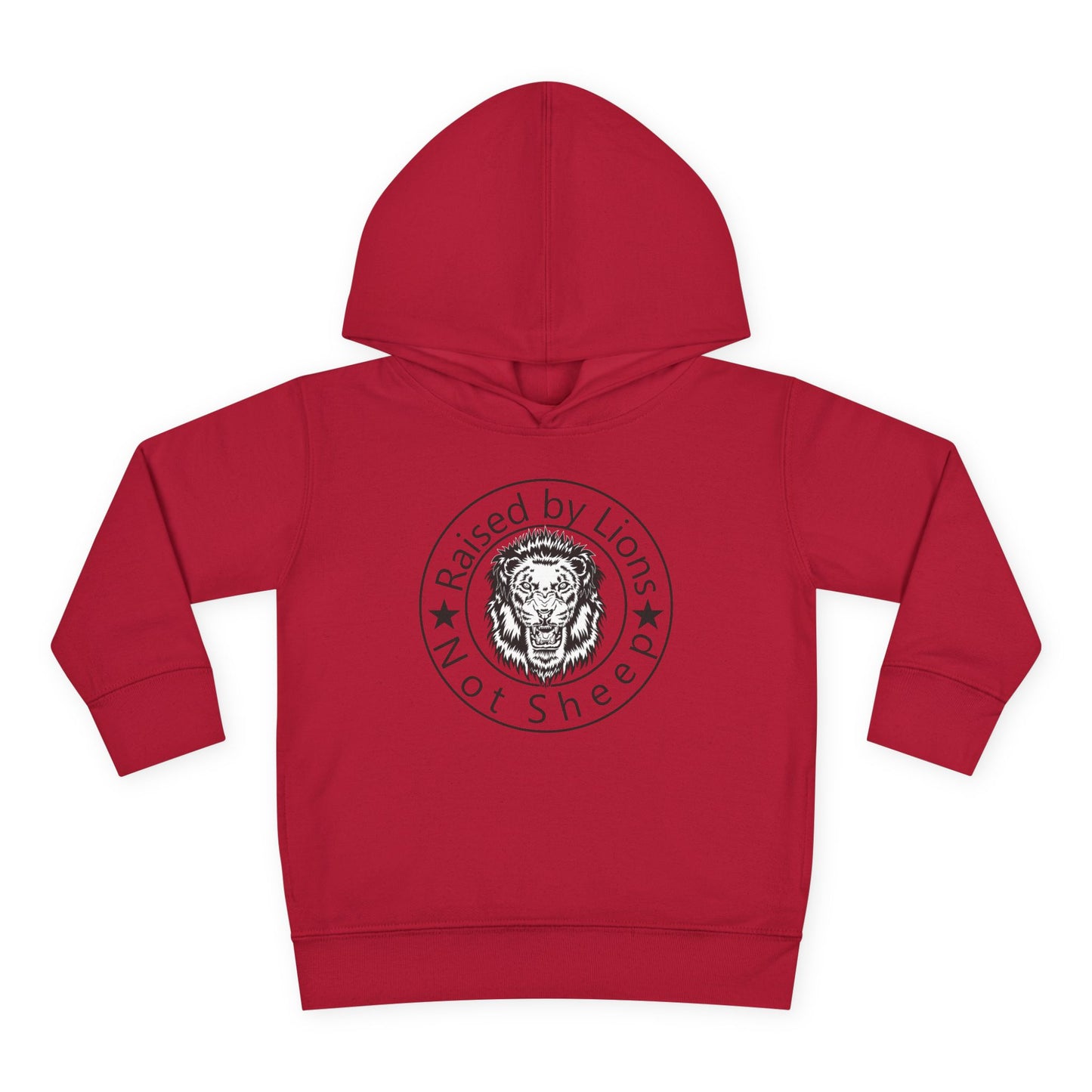Raised by Lions Toddler Pullover Fleece Hoodie