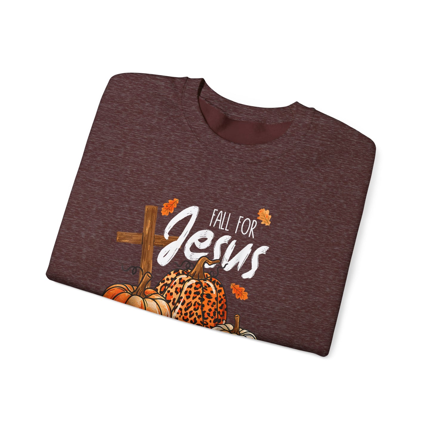 Fall for Jesus EcoSmart® Sweatshirt – Warmth, Faith & Sustainability Combined
