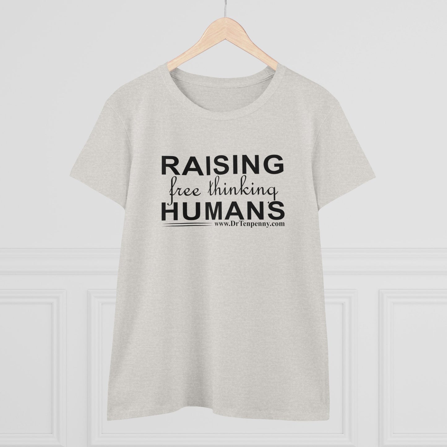 Free Thinking Women's Midweight Cotton Tee