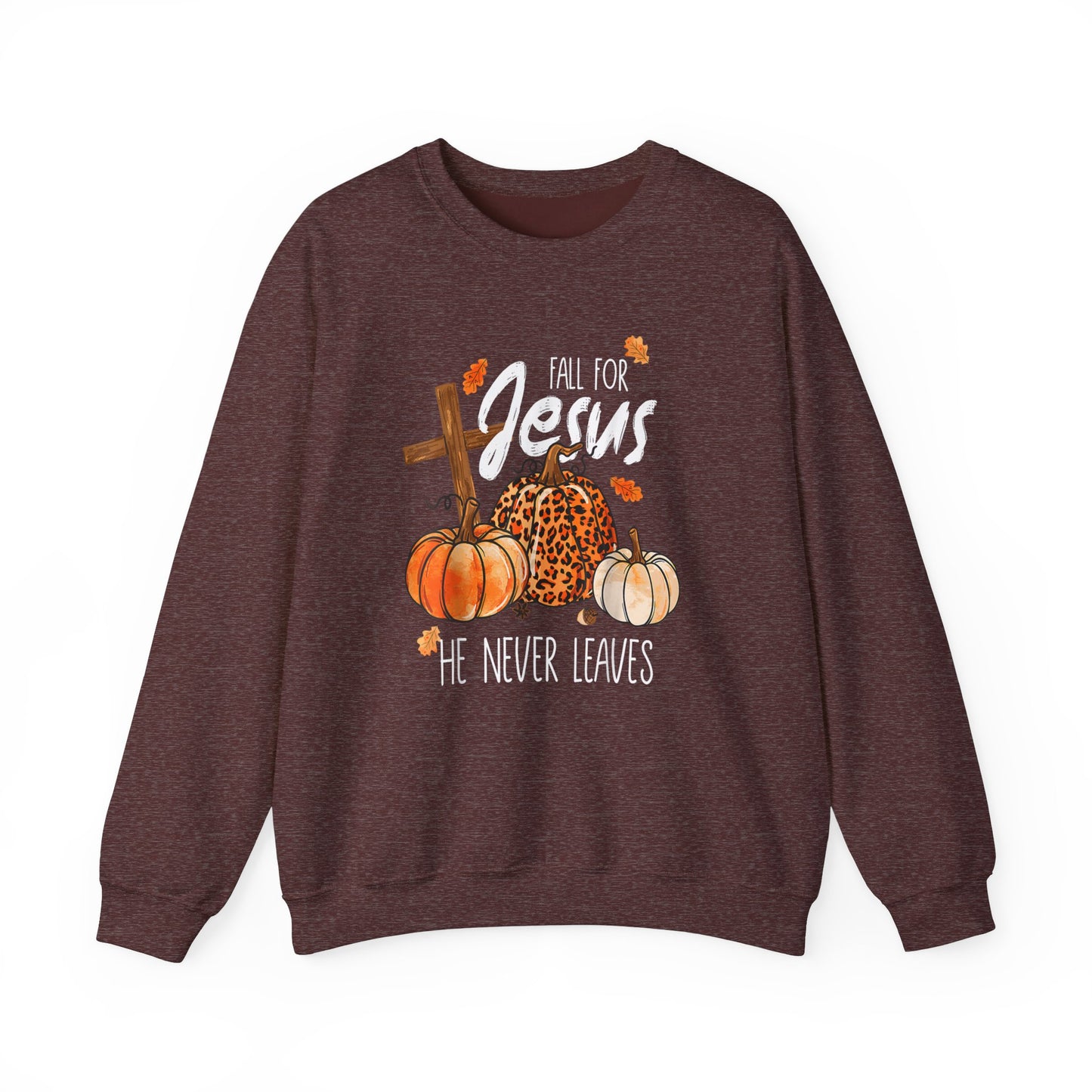Fall for Jesus EcoSmart® Sweatshirt – Warmth, Faith & Sustainability Combined