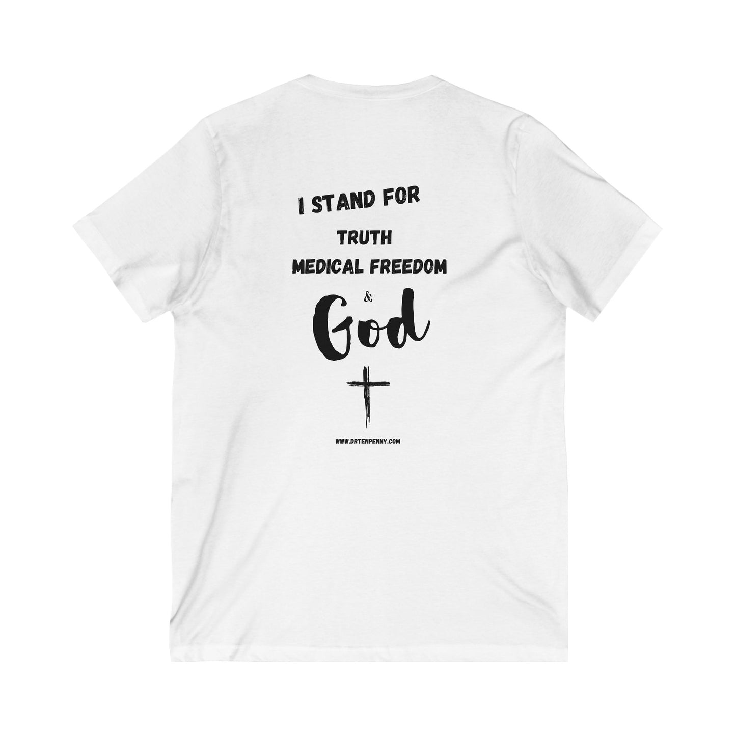Stand with Dr. Tenpenny- V-neck