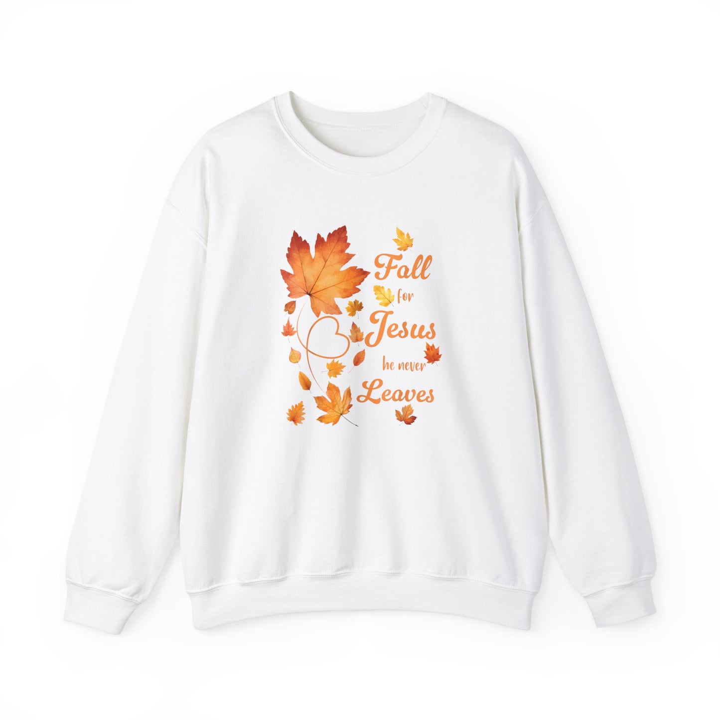 Fall for Jesus Crewneck – Cozy, Faith-Filled Comfort for Every Season