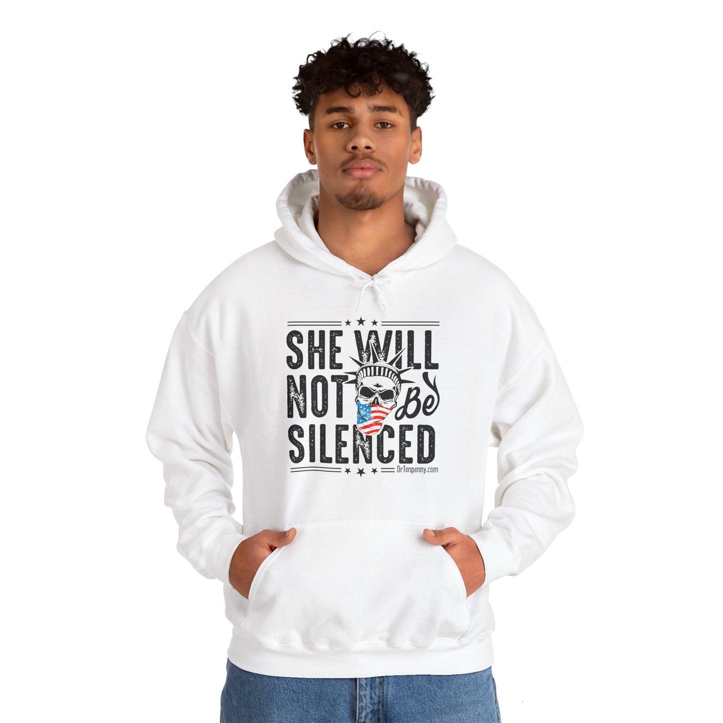 Lady Liberty Hooded Sweatshirt
