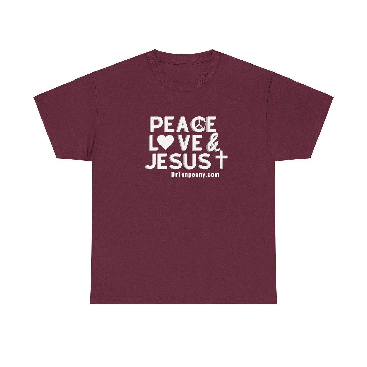 Peace, Love and Jesus T-shirt