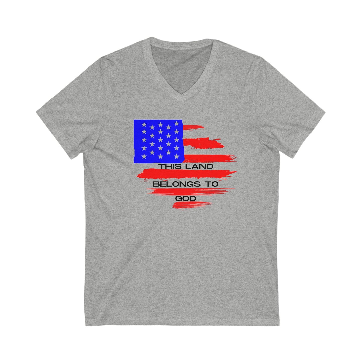 Belongs to God, Ladies' V-Neck T-Shirt