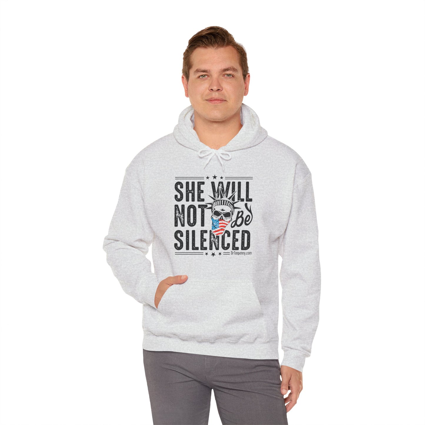 Lady Liberty Hooded Sweatshirt