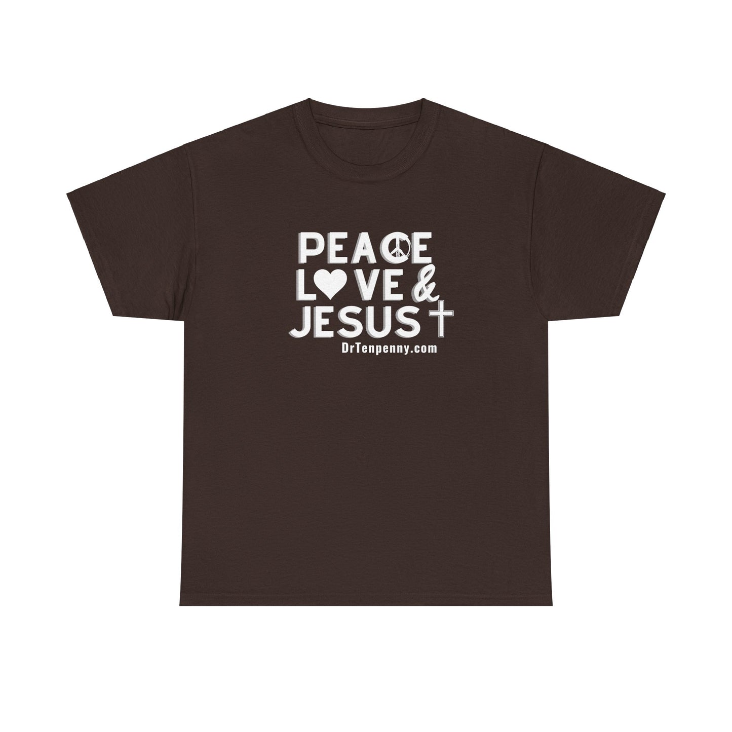 Peace, Love and Jesus T-shirt