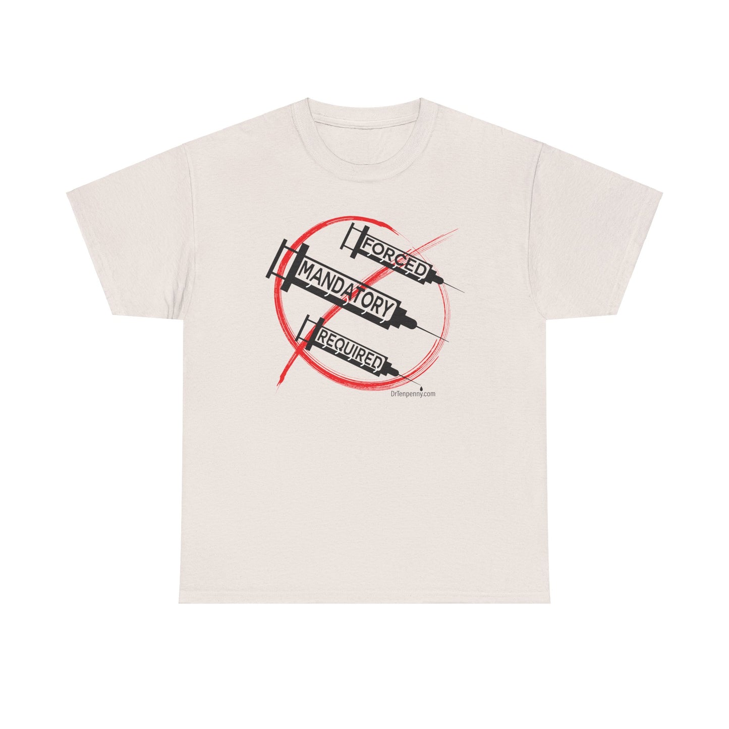 Unisex Heavy Cotton Tee- No Forced