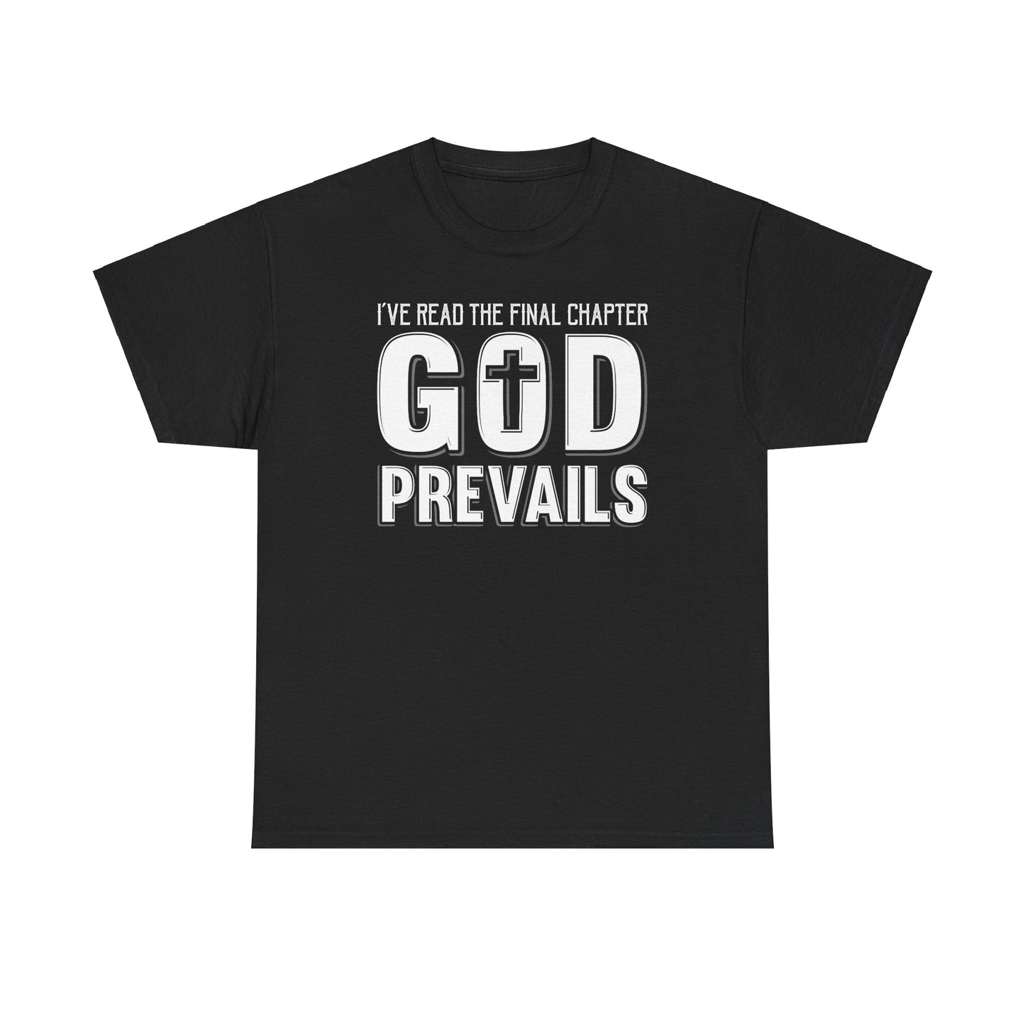 Unisex Cotton Tee- God Prevails!