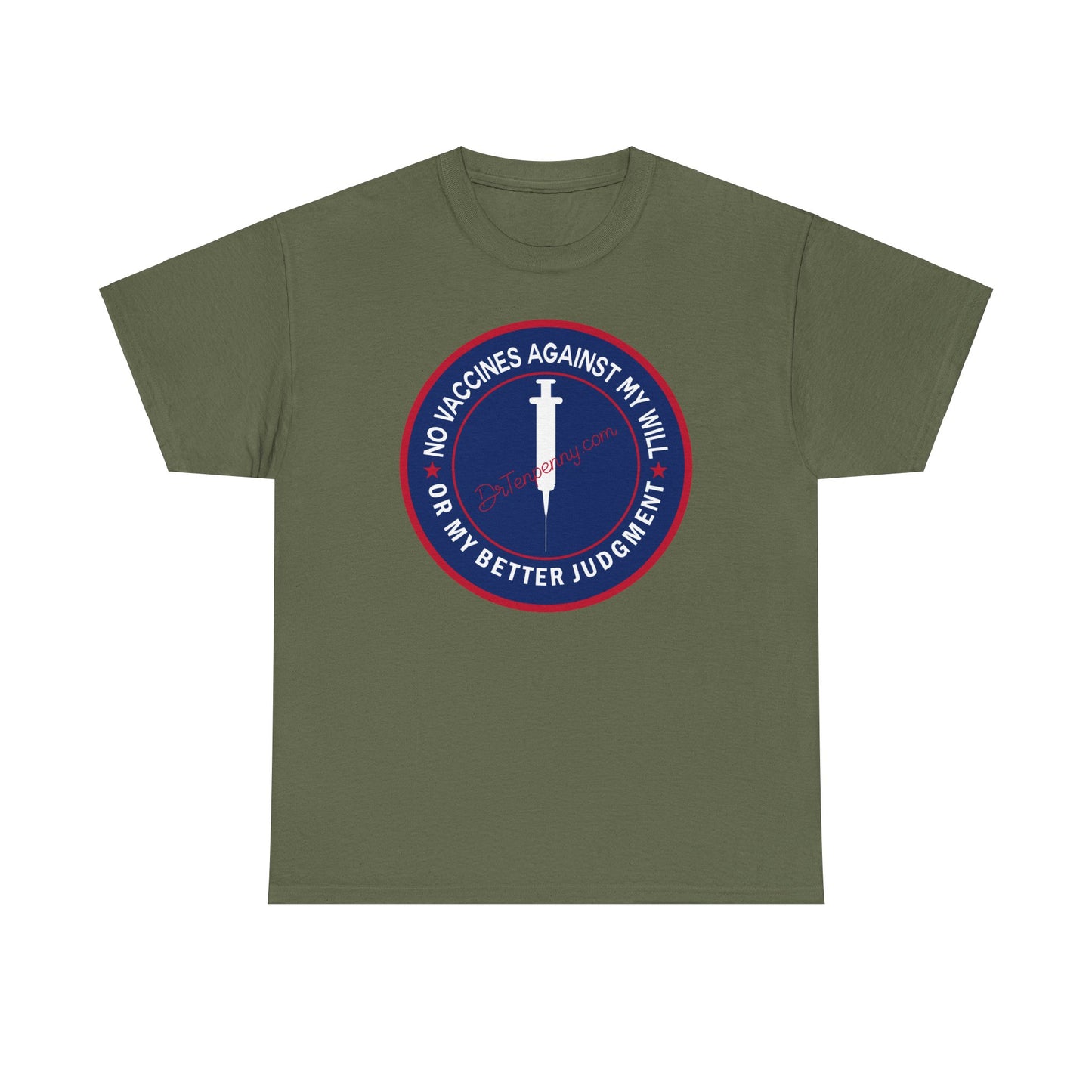 No Against My Will Men's Heavy Cotton Tee
