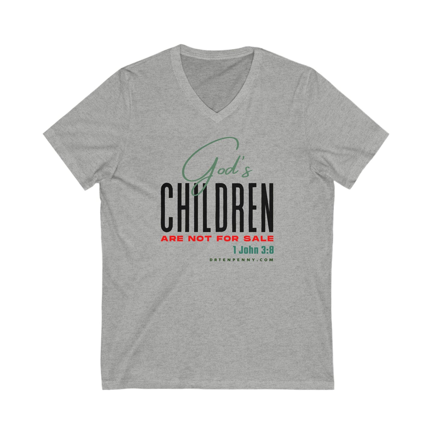 God's Children V-Neck Tee