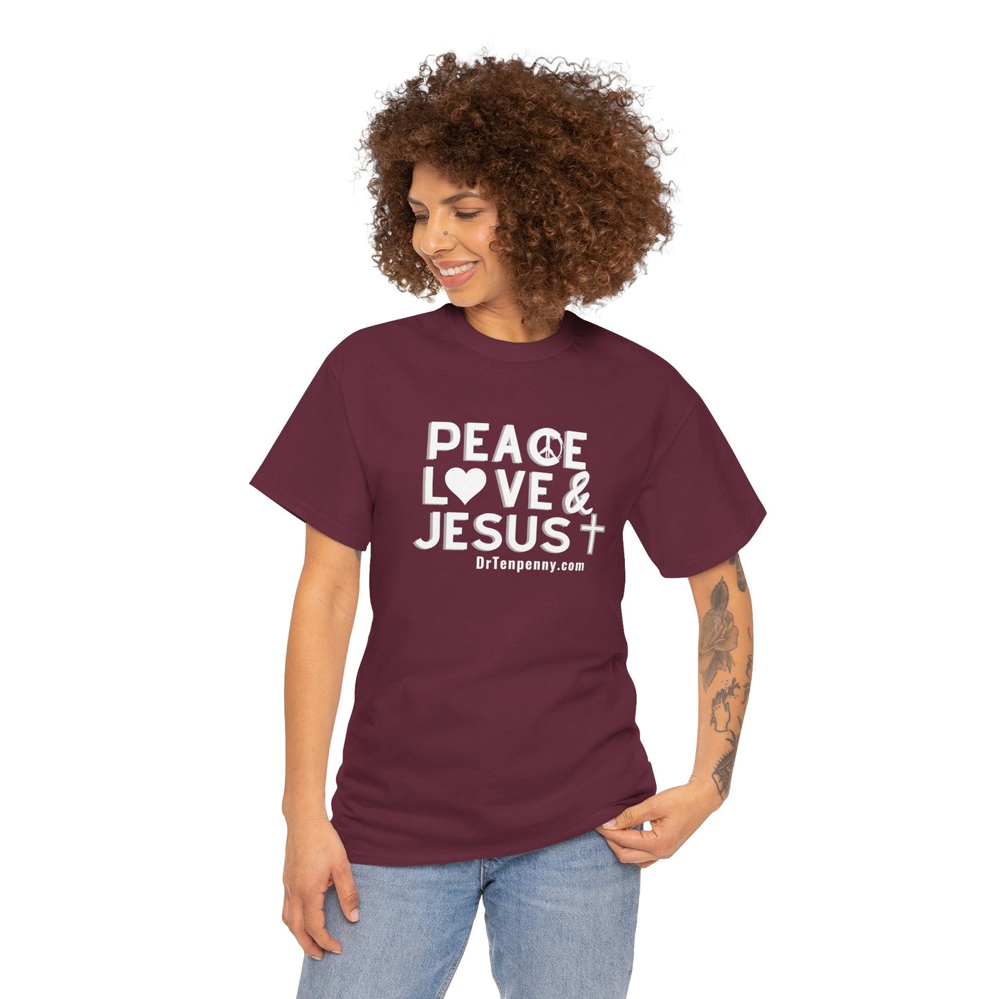Peace, Love and Jesus T-shirt