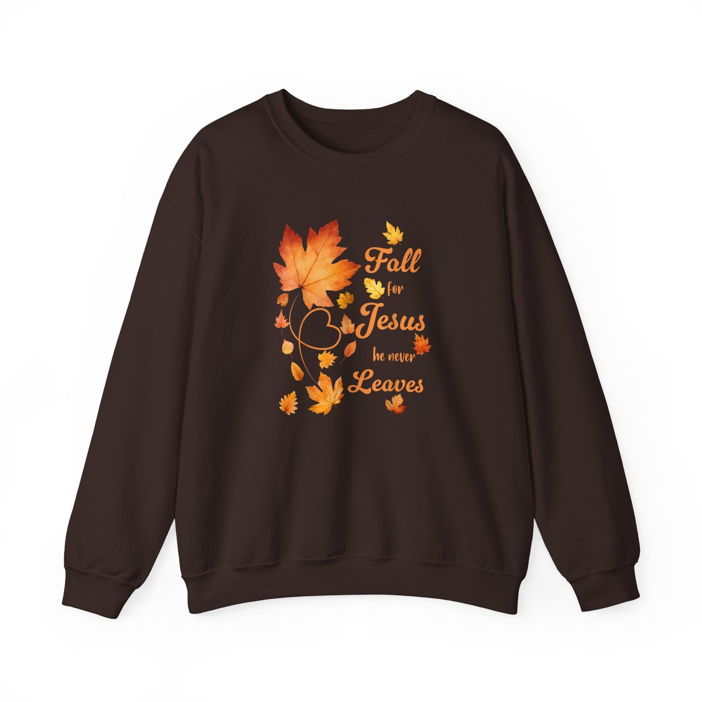 Fall for Jesus Crewneck – Cozy, Faith-Filled Comfort for Every Season