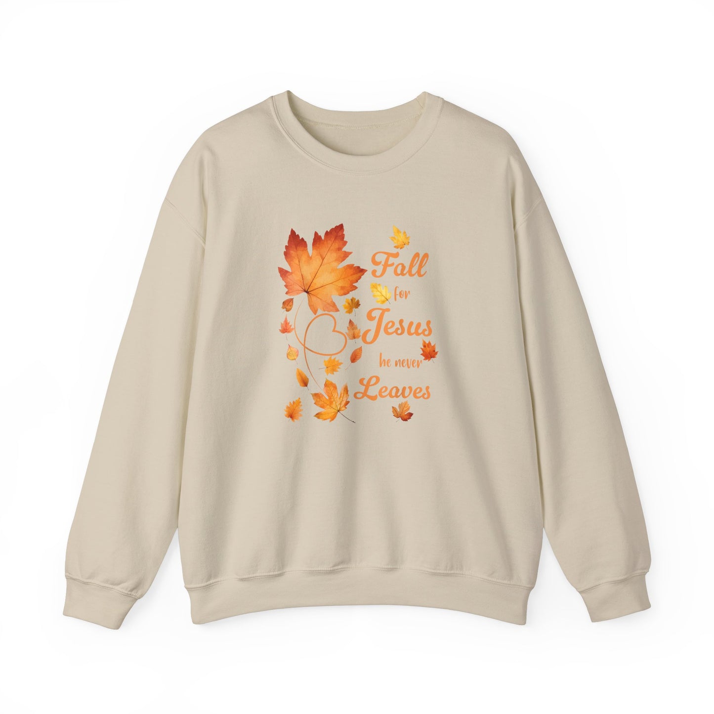 Fall for Jesus Crewneck – Cozy, Faith-Filled Comfort for Every Season