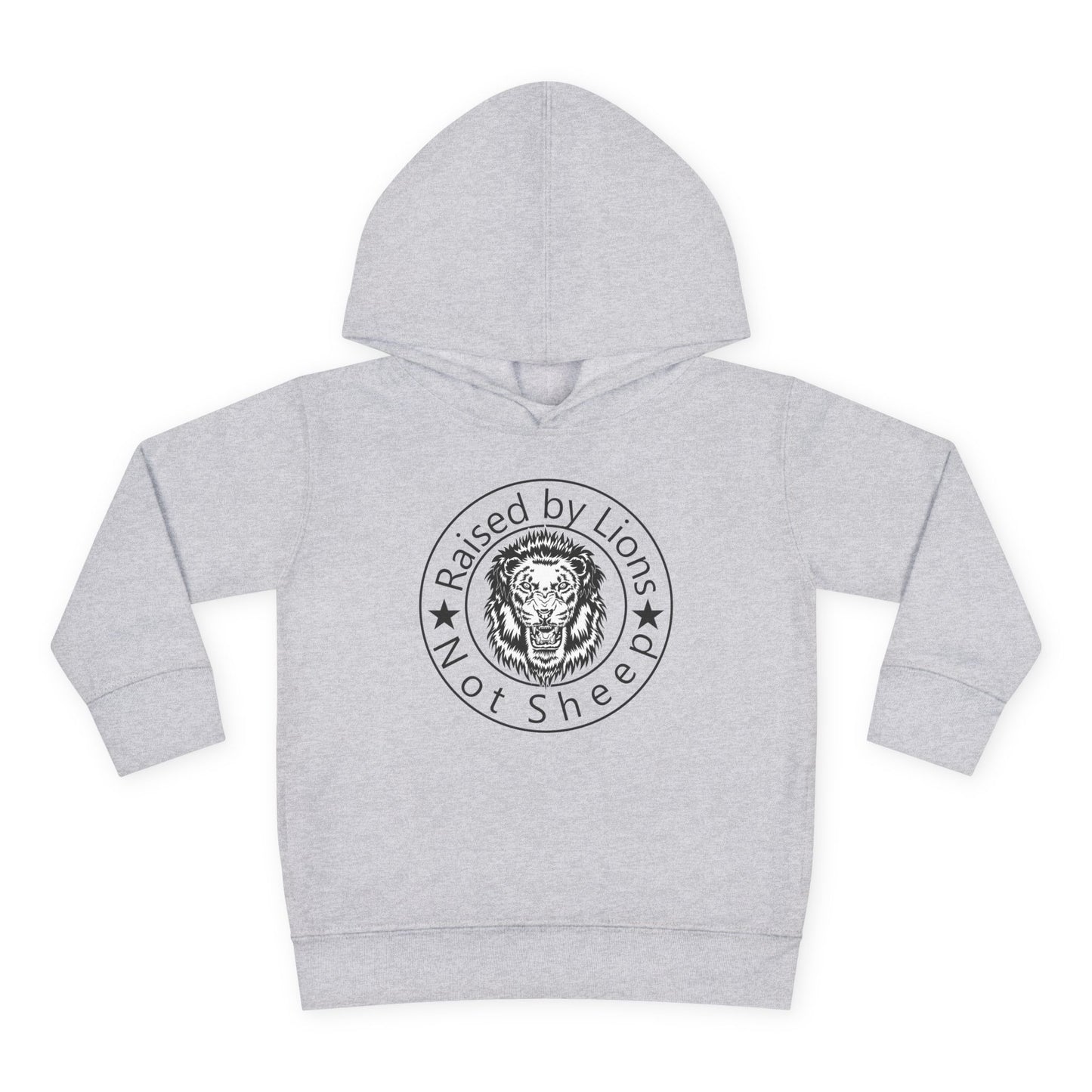 Raised by Lions Toddler Pullover Fleece Hoodie