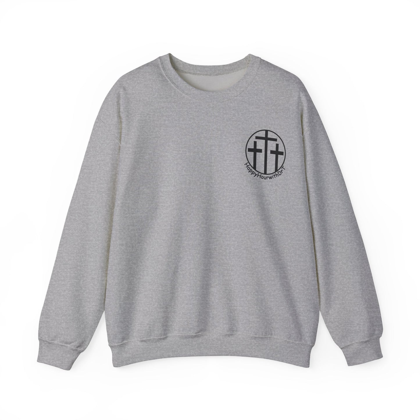 Happy Hour with DrT- Unisex Heavy Blend™ Crewneck Sweatshirt