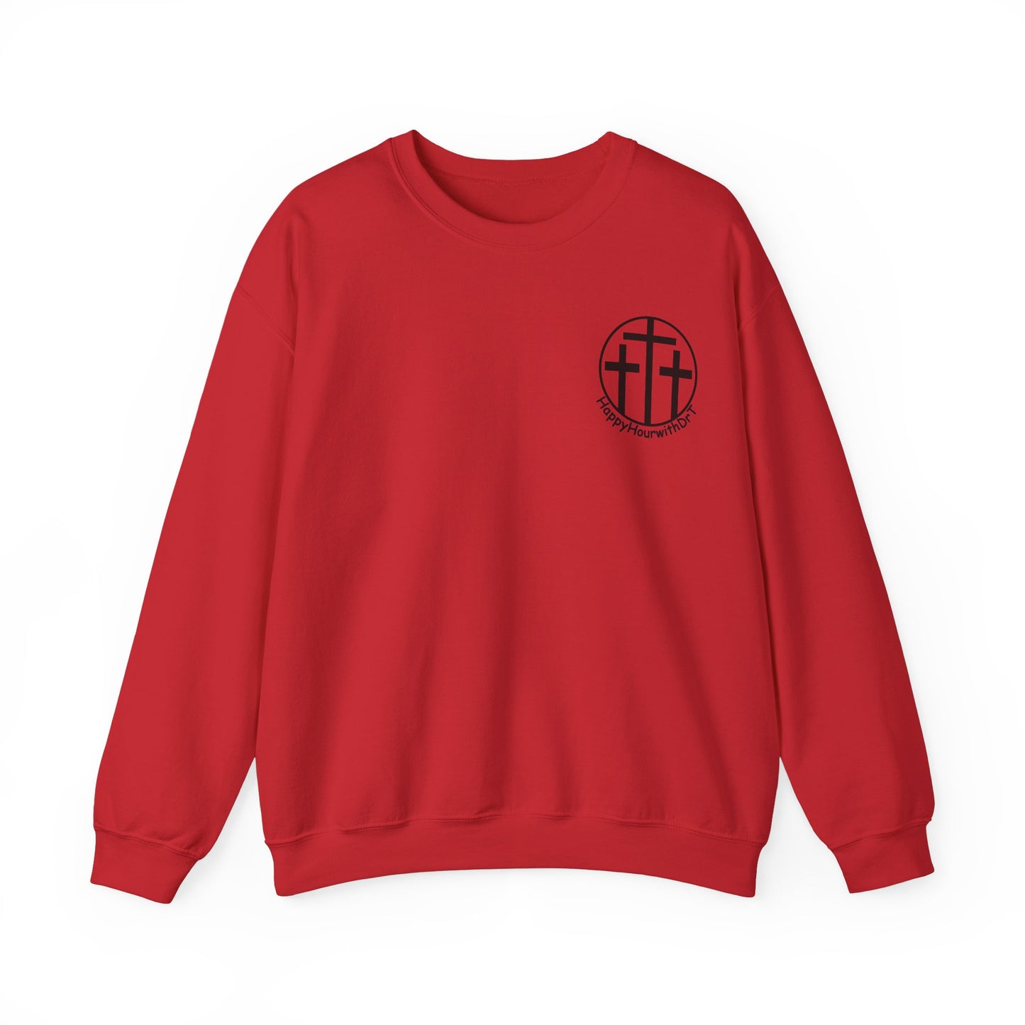 Happy Hour with DrT- Unisex Heavy Blend™ Crewneck Sweatshirt