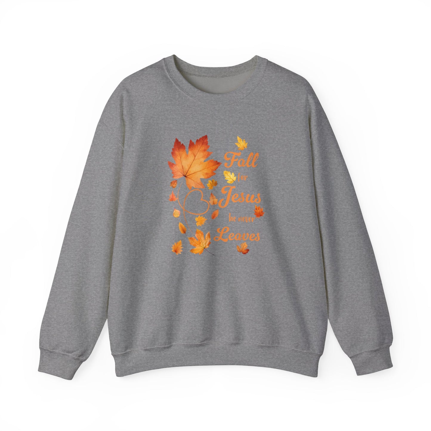 Fall for Jesus Crewneck – Cozy, Faith-Filled Comfort for Every Season