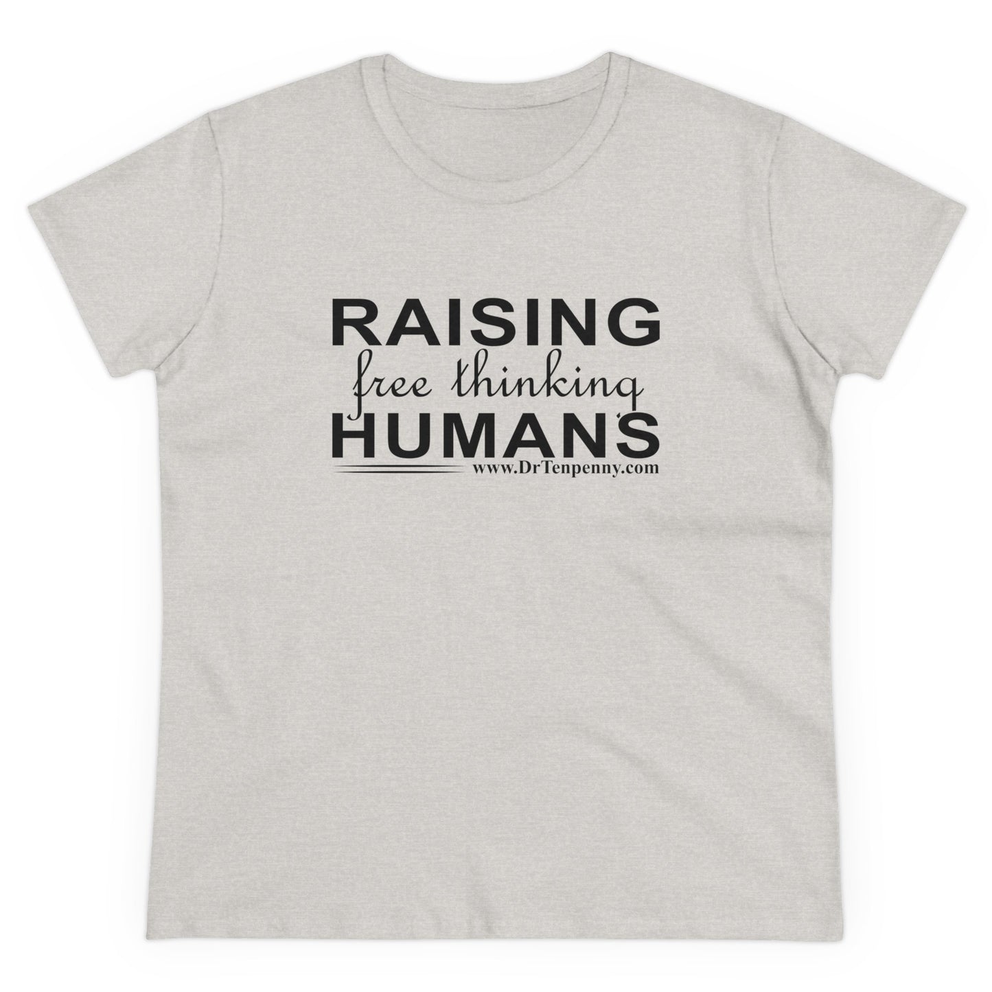 Free Thinking Women's Midweight Cotton Tee