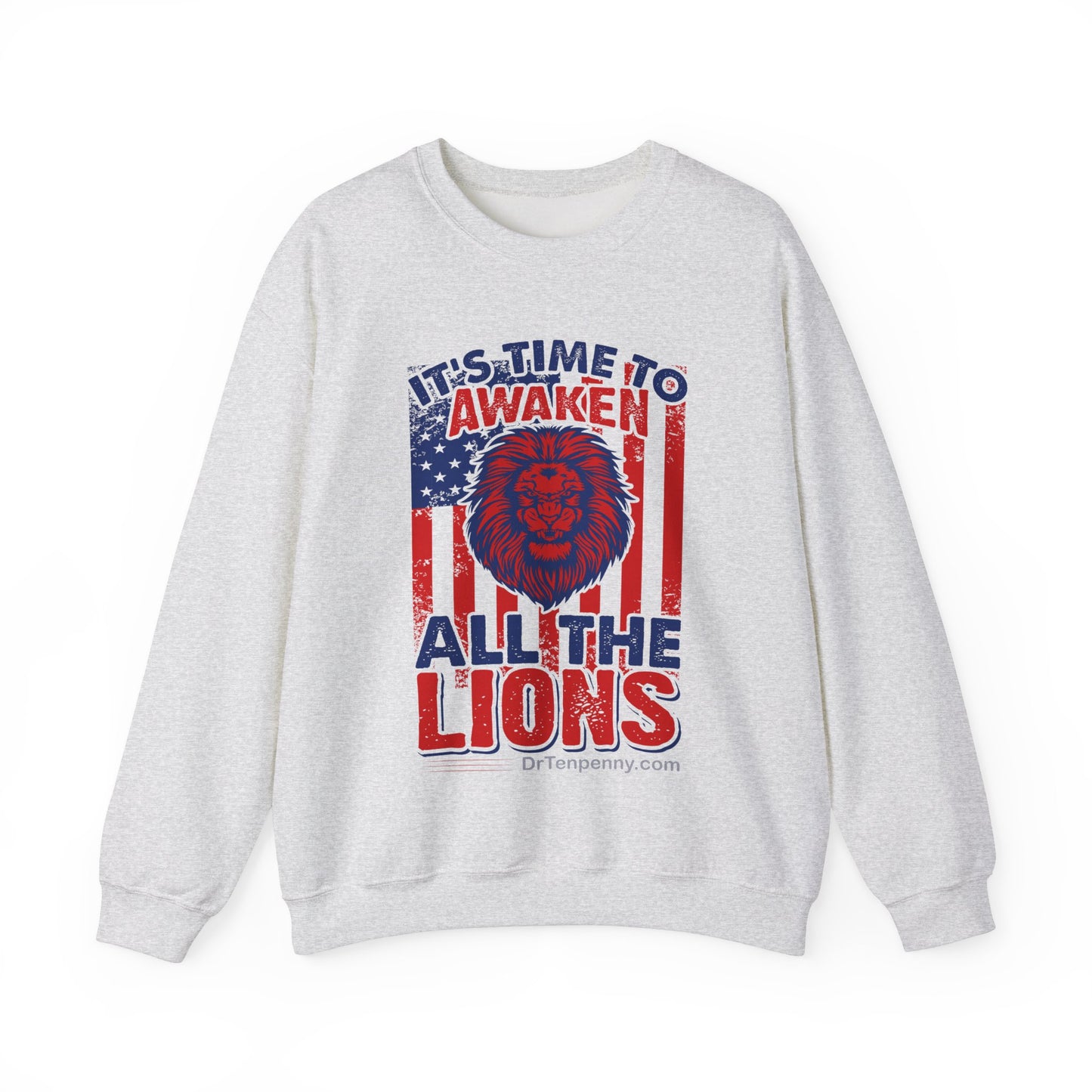 Heavy Blend™ Crewneck Sweatshirt- Awaken Lions