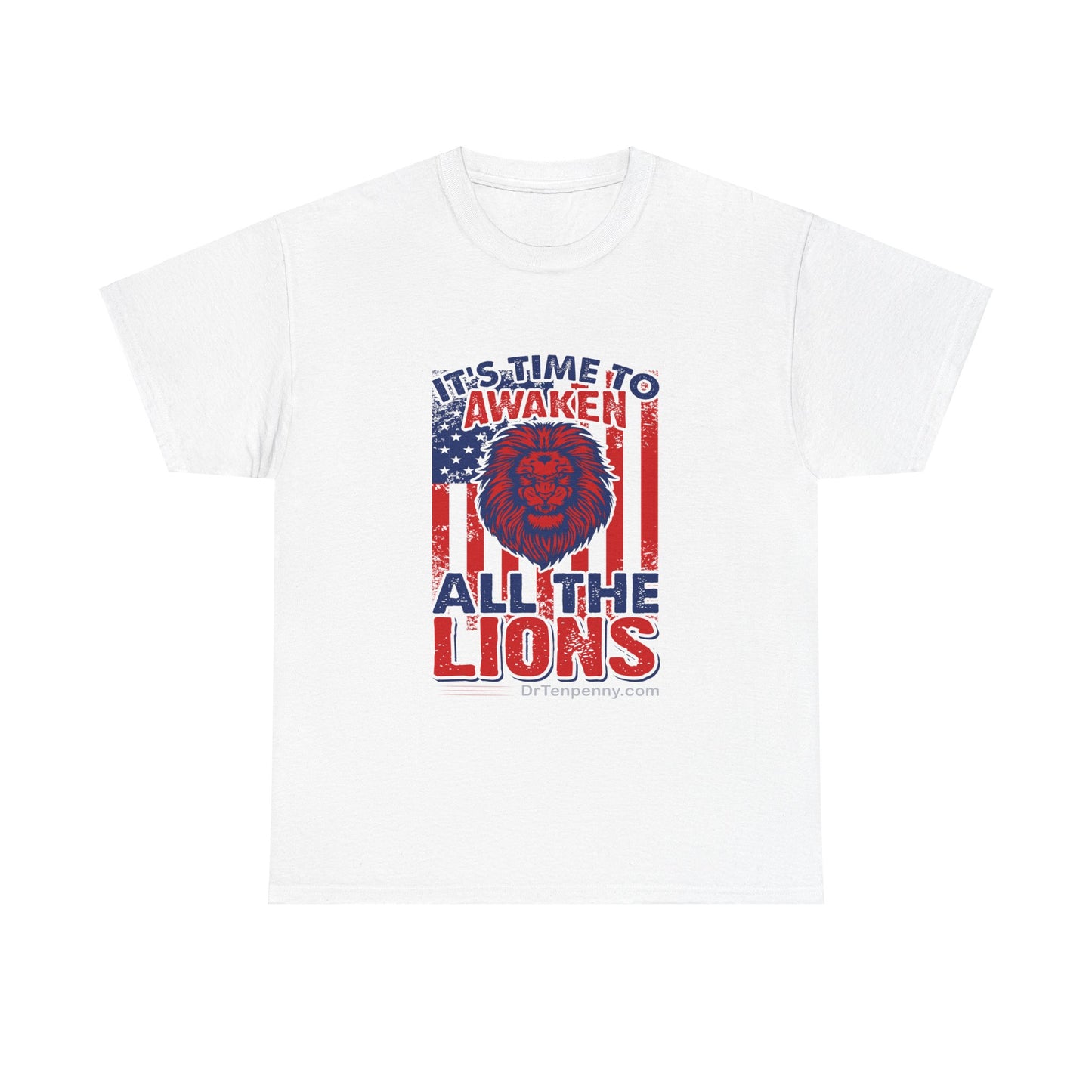 Awaken the Lions- Women's Heavy Cotton Tee