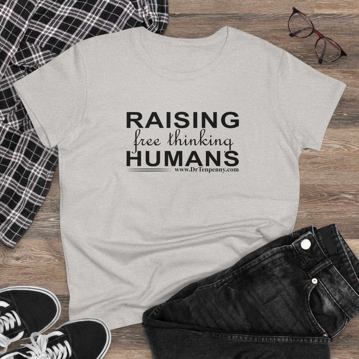 Free Thinking Women's Midweight Cotton Tee