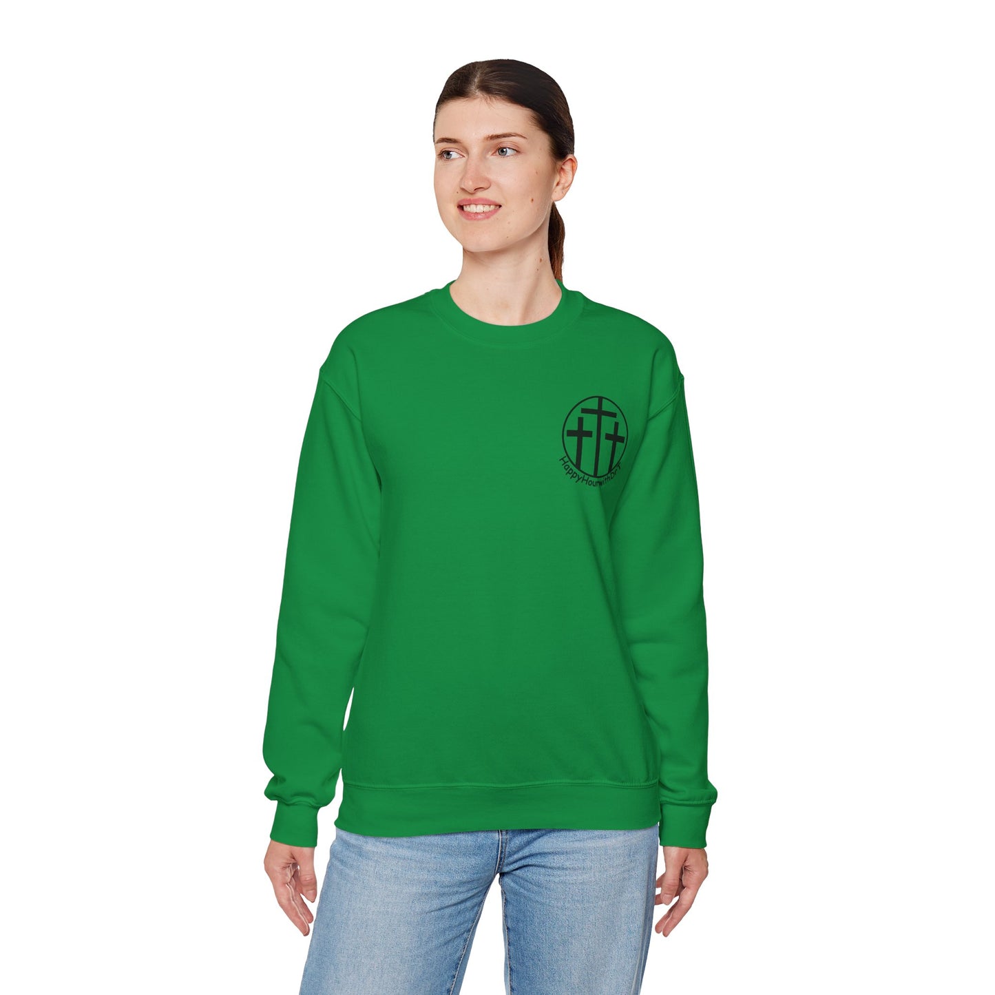 Happy Hour with DrT- Unisex Heavy Blend™ Crewneck Sweatshirt
